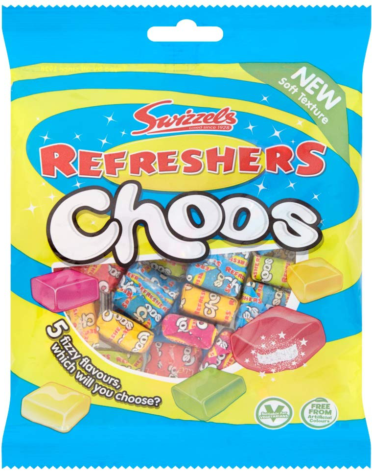 Bilde av Swizzels Refreshers Choos 150 Gram