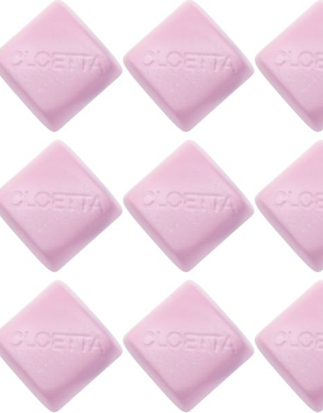 820g Cloetta Stor Boks med Jordbær Skumgodt / Rosa Puter