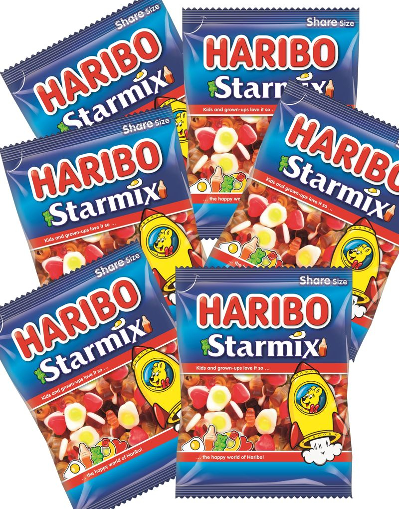 12 stk Haribo Starmix / Stjernemix - Hel Eske