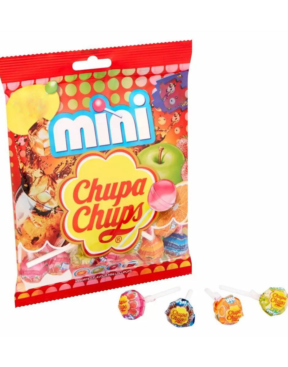 Pose med Chupa Chups Mini Lollies 72g
