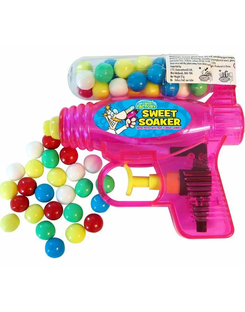 Sweet Soaker - Vannpistol i Assorterte Farger med Godteri