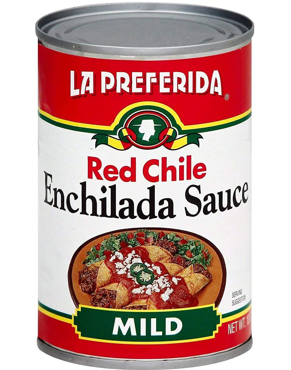 La Preferida Red Chile Enchilada Sauce - Mildt-Sterk Enchiladasaus med Rød Chili 283 gram (USA Import)