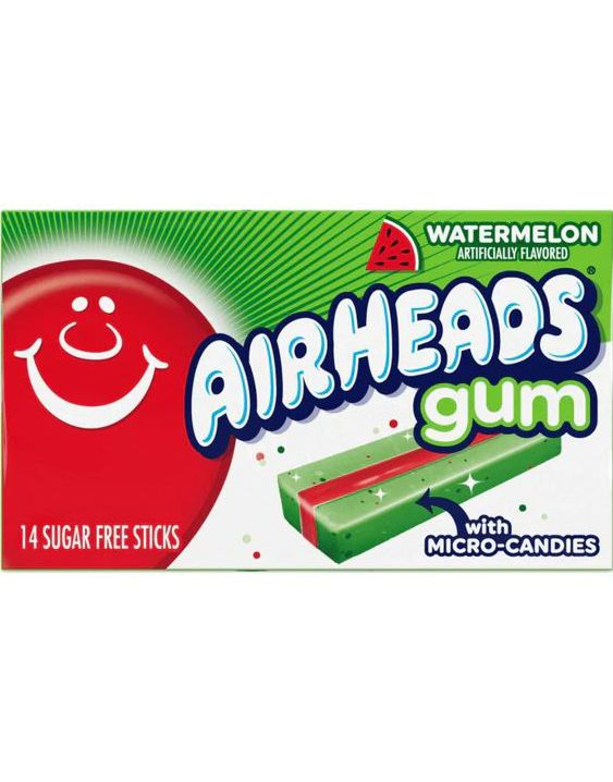Airheads Gum Watermelon (USA Import)