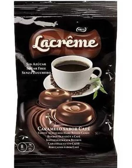 300 stk Vidal Lacreme Sukkerfrie Kaffesukkertøy - 0,9 kg