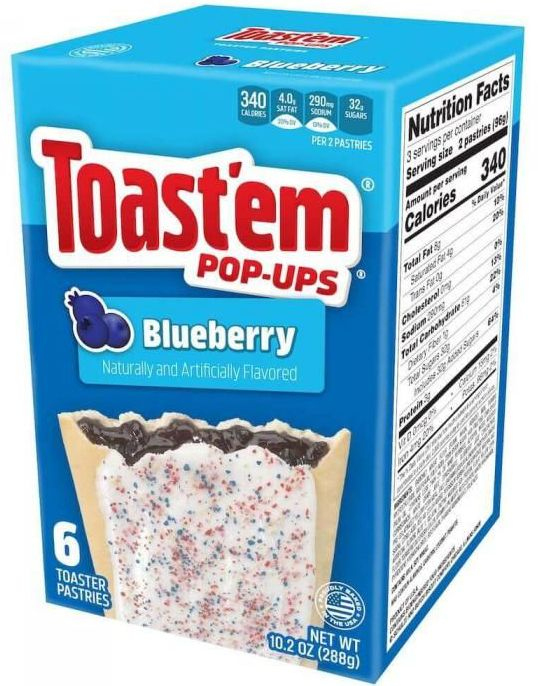 6 pk Toast'em Pop-Ups Cherry 288 gram (USA Import)