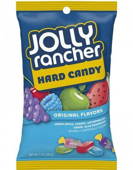 Jolly Rancher Sukkertøy med 5 Forskjellig Smaker 198 gram (USA Import)