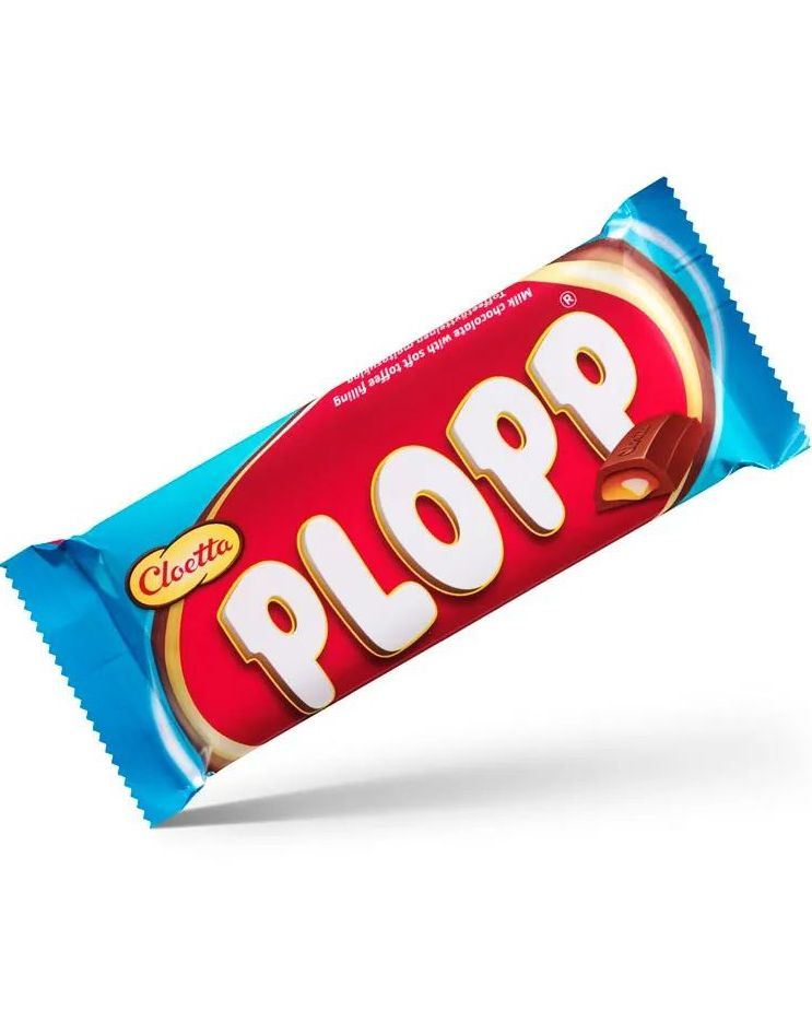 1 stk Plopp Orginal - Melkejokolade med toffeefyll 12 gr