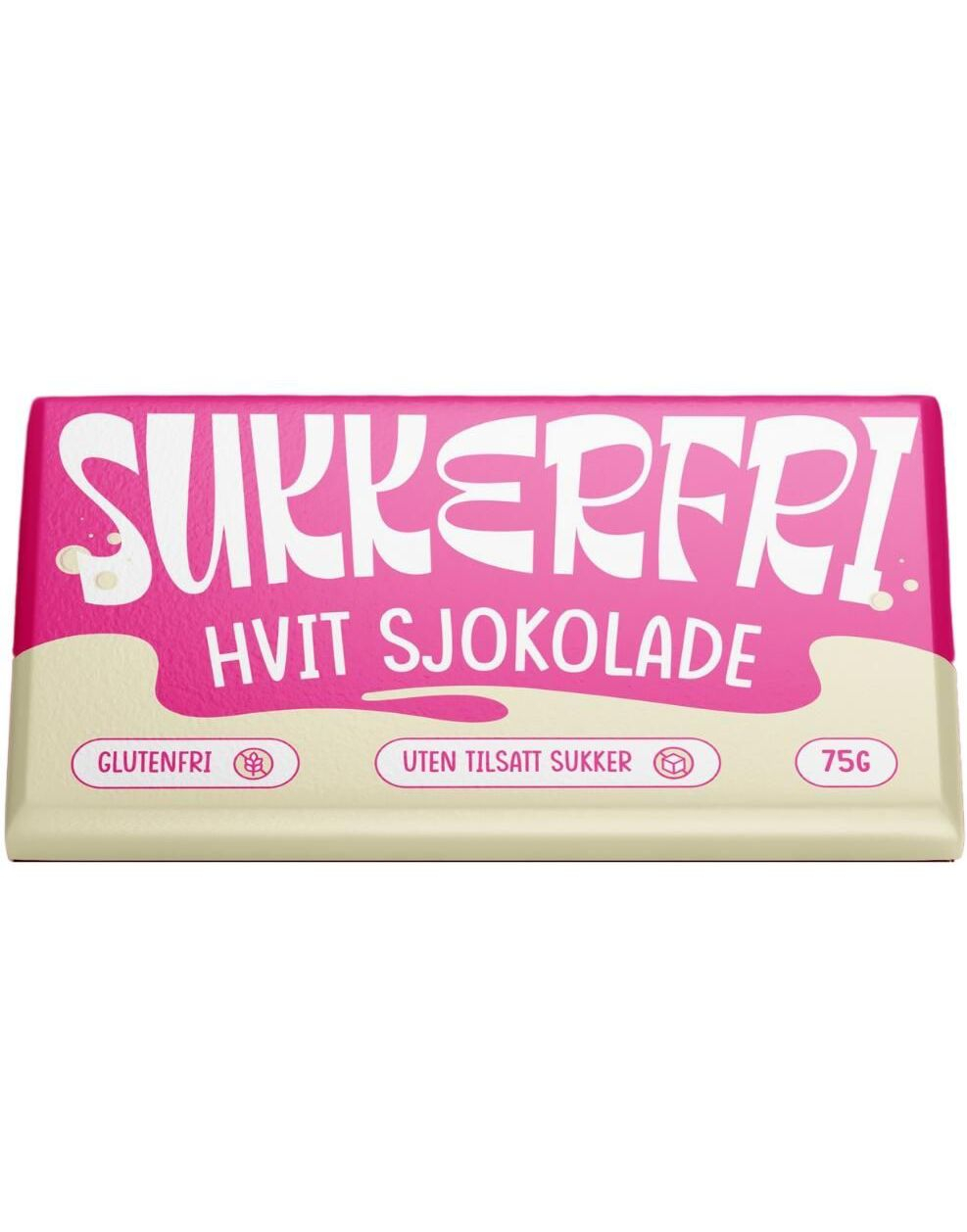 Sukkerfri's Hvit Sjokolade 75 g