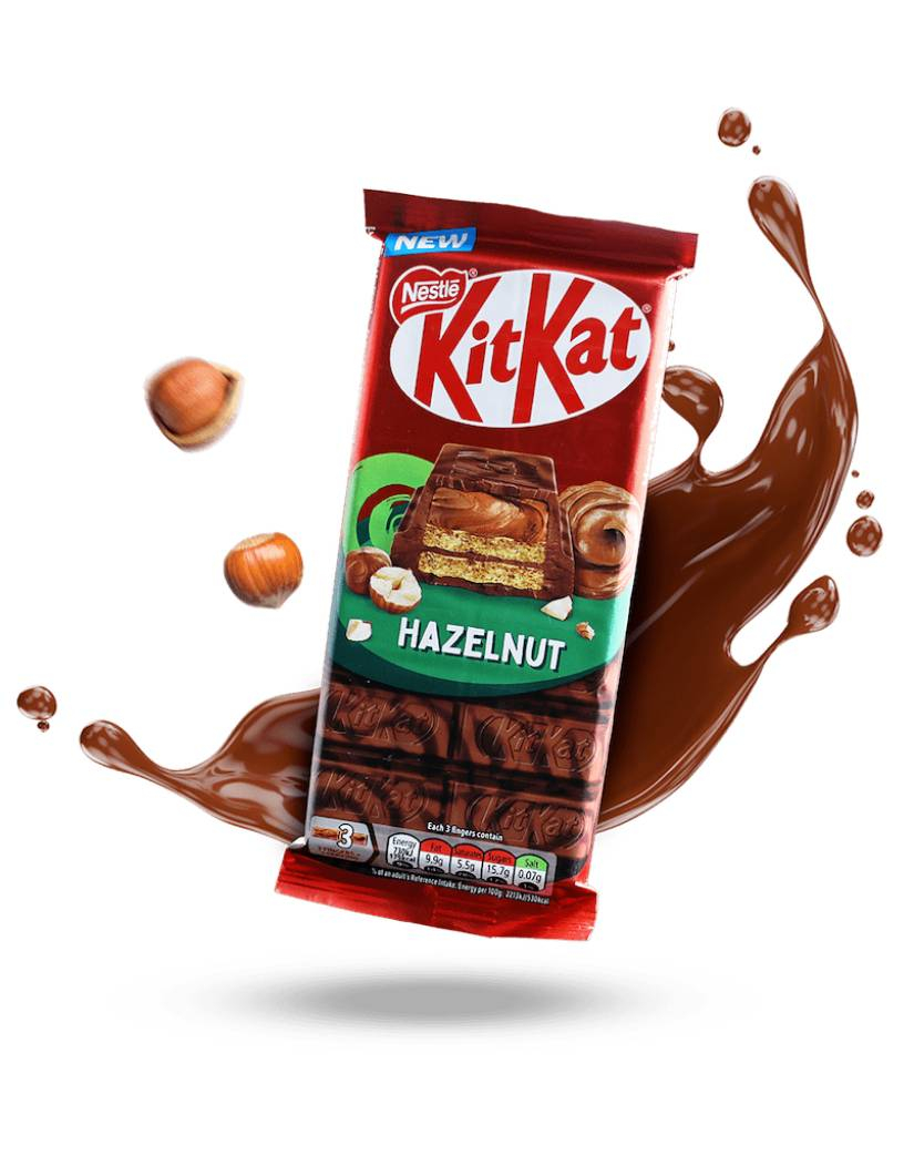 KitKat Sjokoladeplate med Hasselnøtt 99 gram