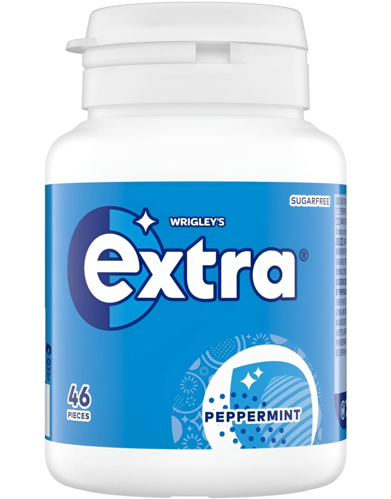 Stor Extra Peppermint Tyggegummiboks 64 gram