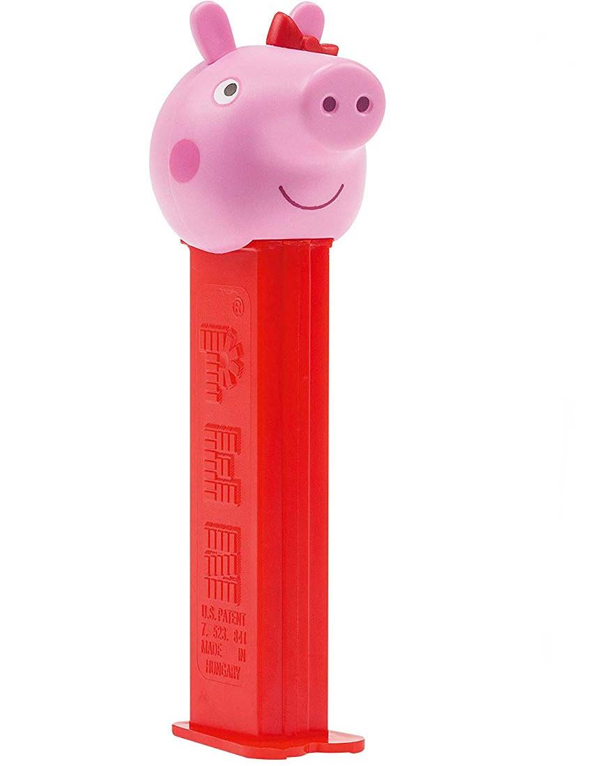 Peppa Gris Pez-Holder med 2 stk Pez Pakker