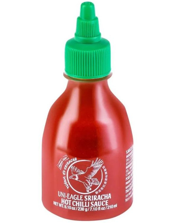 Sriracha Hot Chili Saus - Uni-Eagle 230 ml (Thailand)