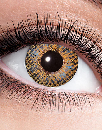 Brun Natural Fargelinser med Styrke