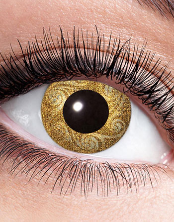 Gold Swirls - Gullfarget FX Linser