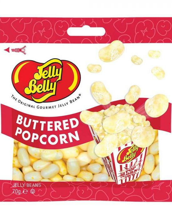 Bilde av Jelly Belly Bean - Gelebønner Med Buttered Popcorn Smak (usa Import)