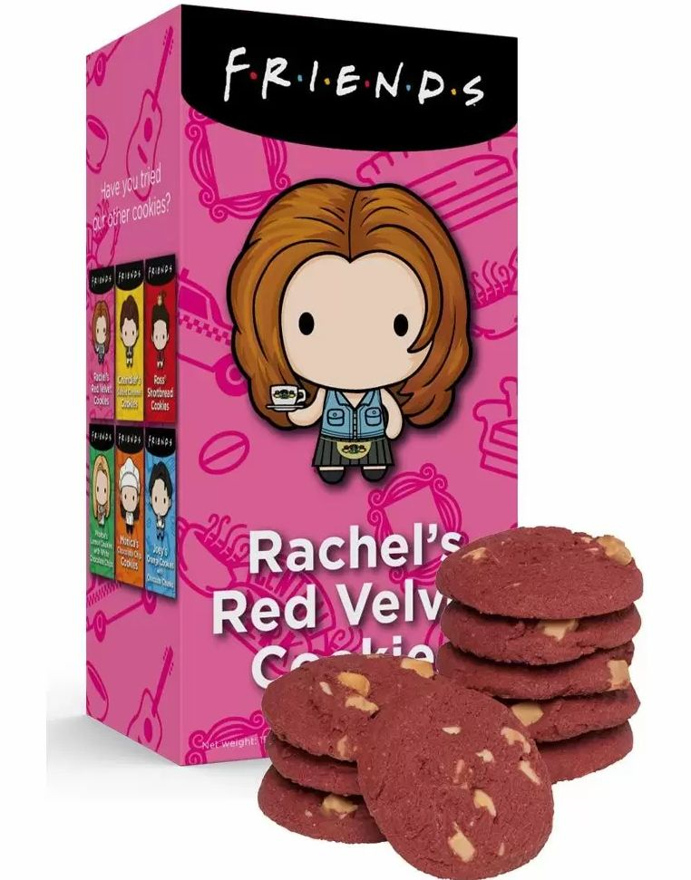 Rachel's Red Velvet Cookies - Friends Kjeks 150 gram (USA Import)