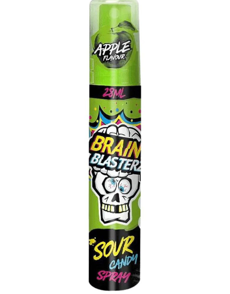Brain Blasterz Candy Spray - Sur Godterispray med Eplesmak 28 ml