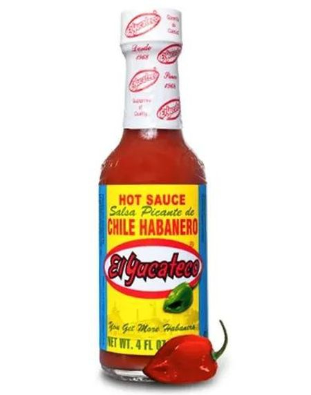 El Yucateco Red Chilli Habanero Salsa - Sterk Salsa 120 ml