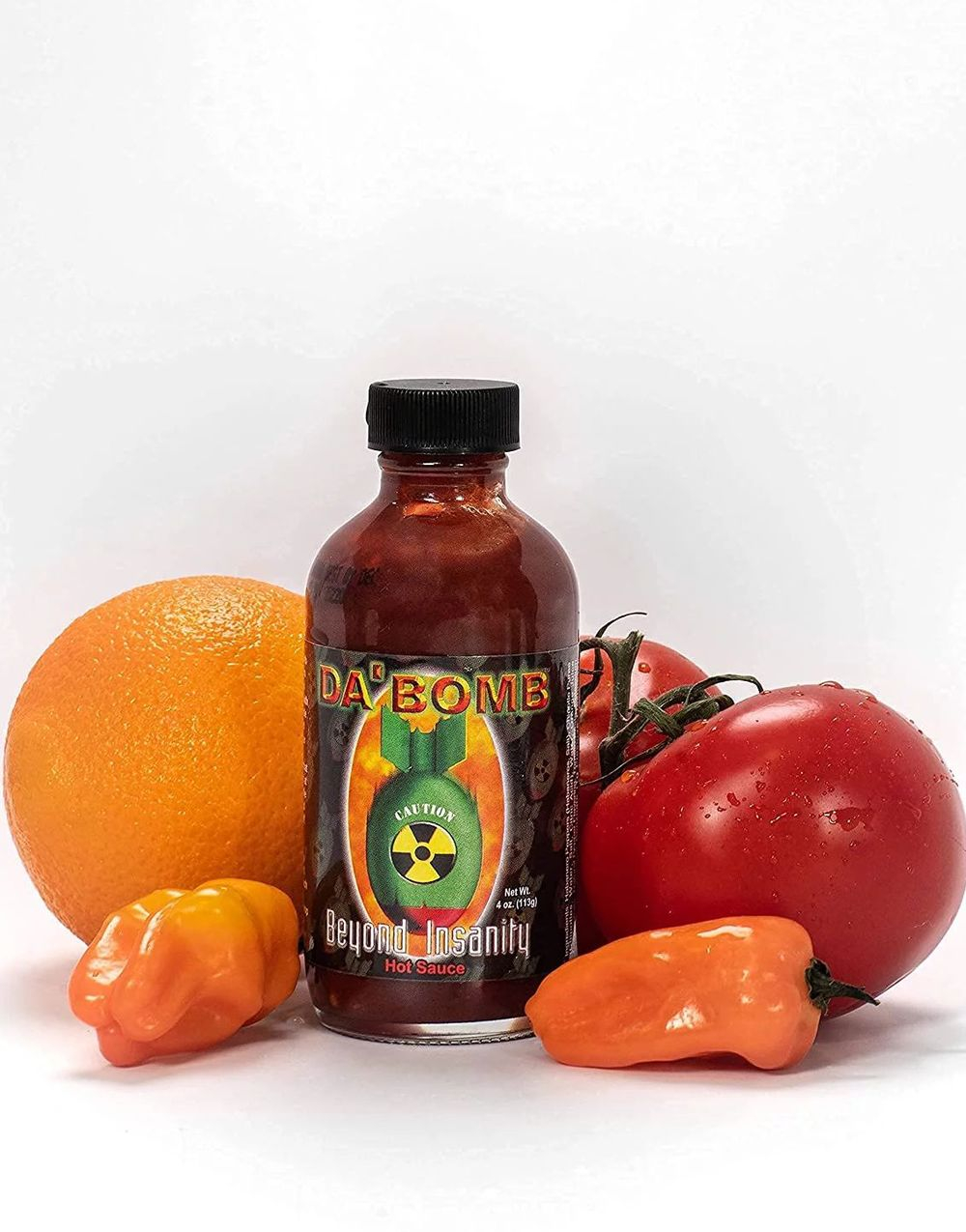 Da'Bomb Beyond Insanity Hot Sauce - Ekstremt Sterk Saus 113 gram