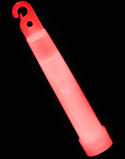 Rød Glow Stick med Snor