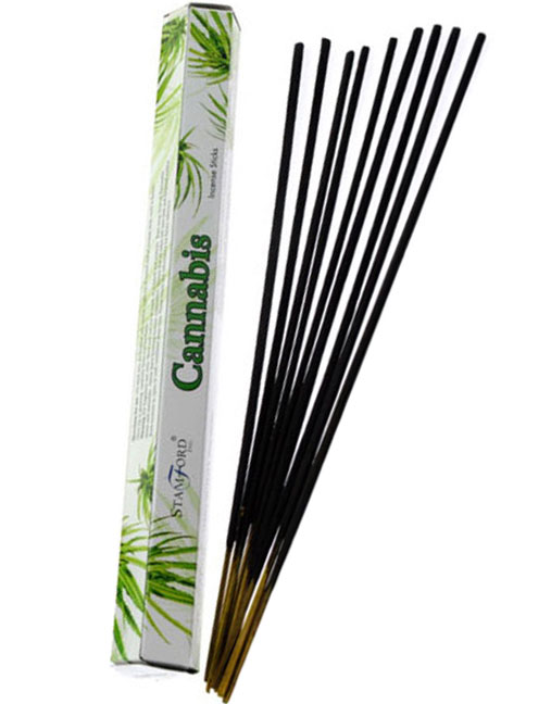 Cannabis - 20 stk Stamford Hex Røkelsespinner