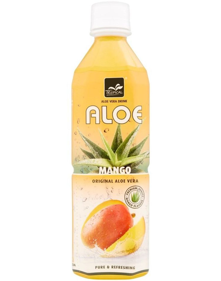 Tropical Aloe Vera Mango Leskedrikk 500 ml