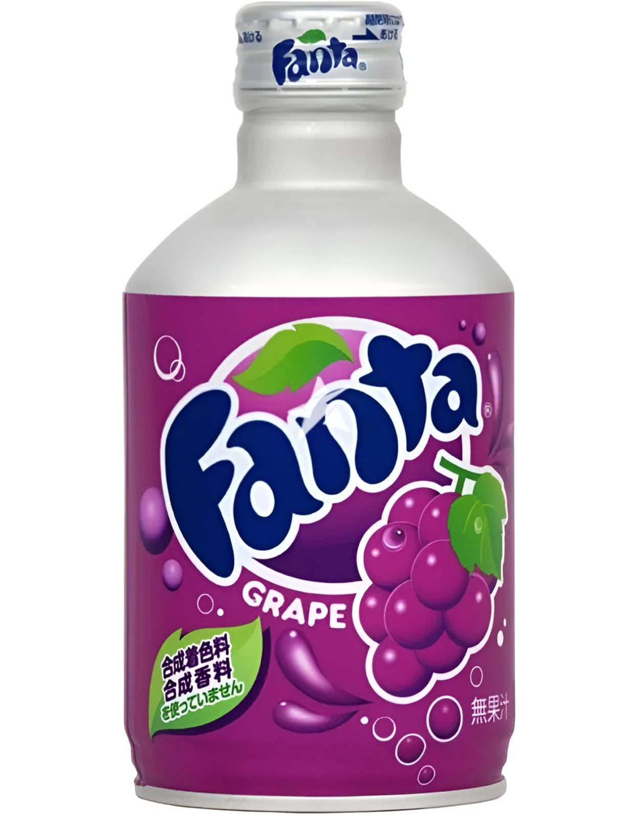 Fanta Grape i Metallflaske 300 ml (Japan)