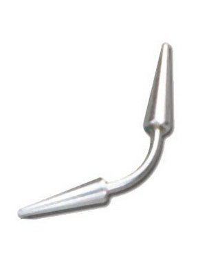 Long Spike Silver - 1,2 x 8 mm Øyenbrynspiercing