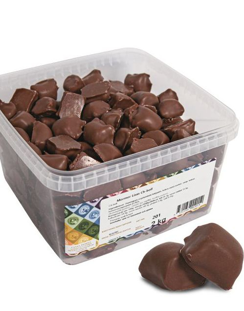 2 Kg Mormor Lisas Chokladboll - Boks med Sjokoladeboller