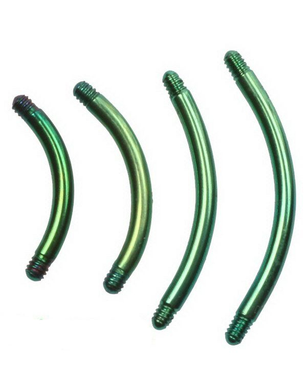 Grønn banan Stang i Titan til 1,6 mm Kule