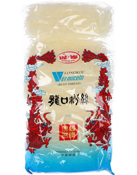 QINGTA Longkou Vermicelli Green Bean Thread - Glassnudler 250 gram (China)