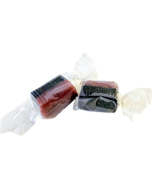 4 kg Fiol/Salt Lakriskaramell / Viol/Salt Lakritskola - Hel Eske