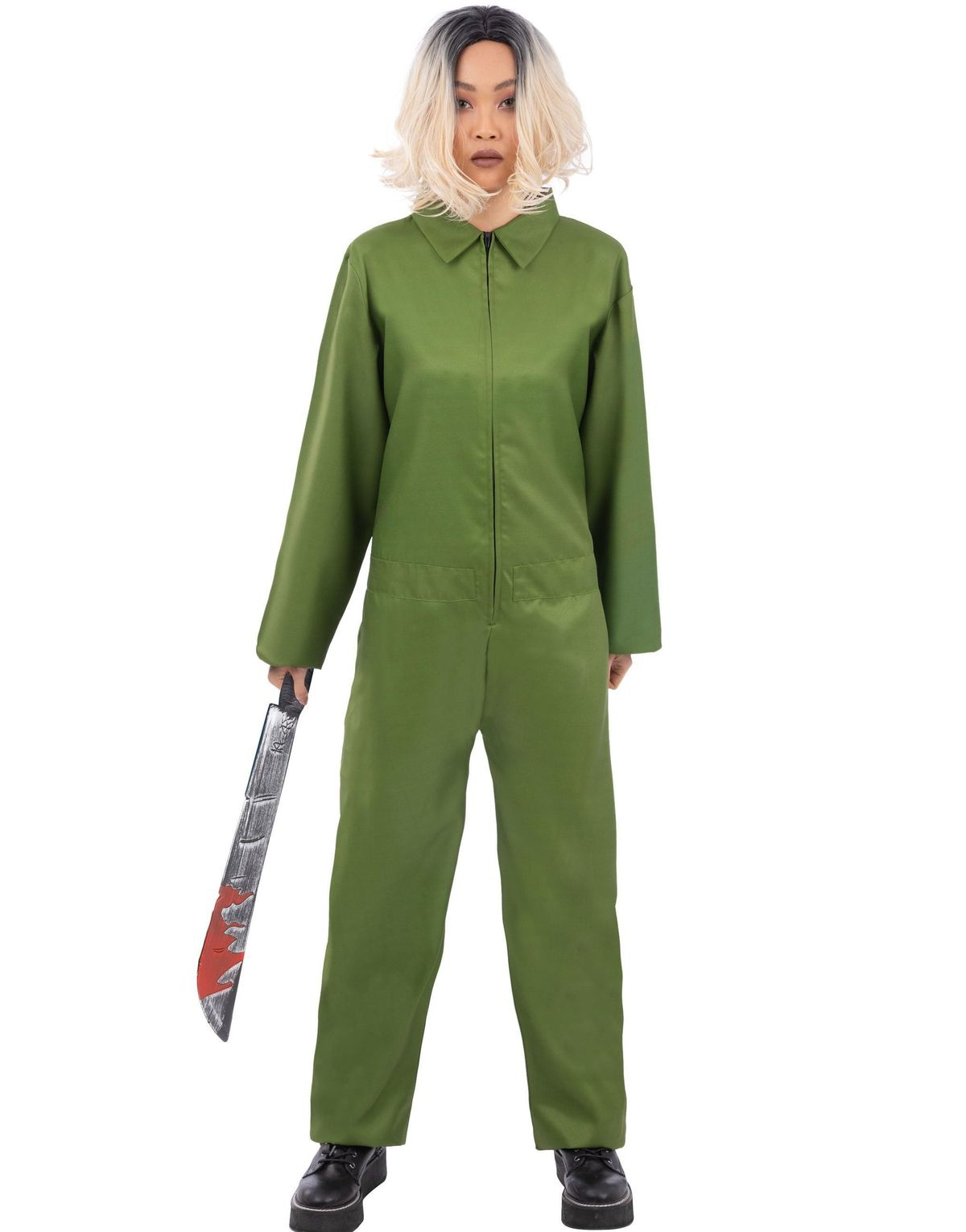 Grønn Jumpsuit Kostyme Unisex