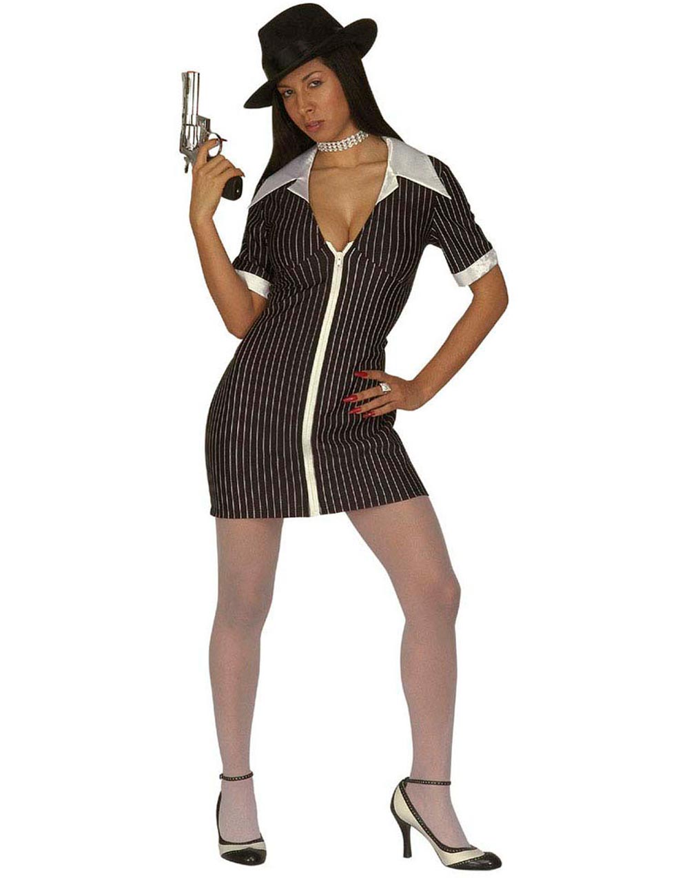 Gangster Kjole - Kostyme