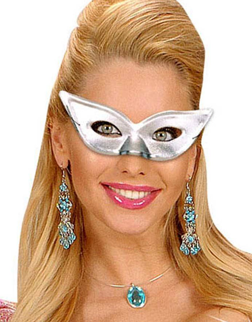 Cateyes - Sølvfarget Maske