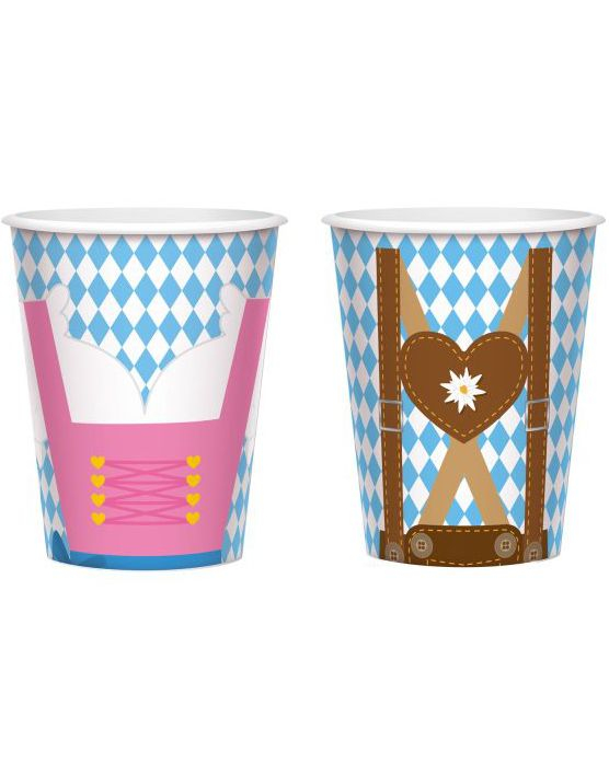 8 stk Pappkrus 250 ml - Bierfest