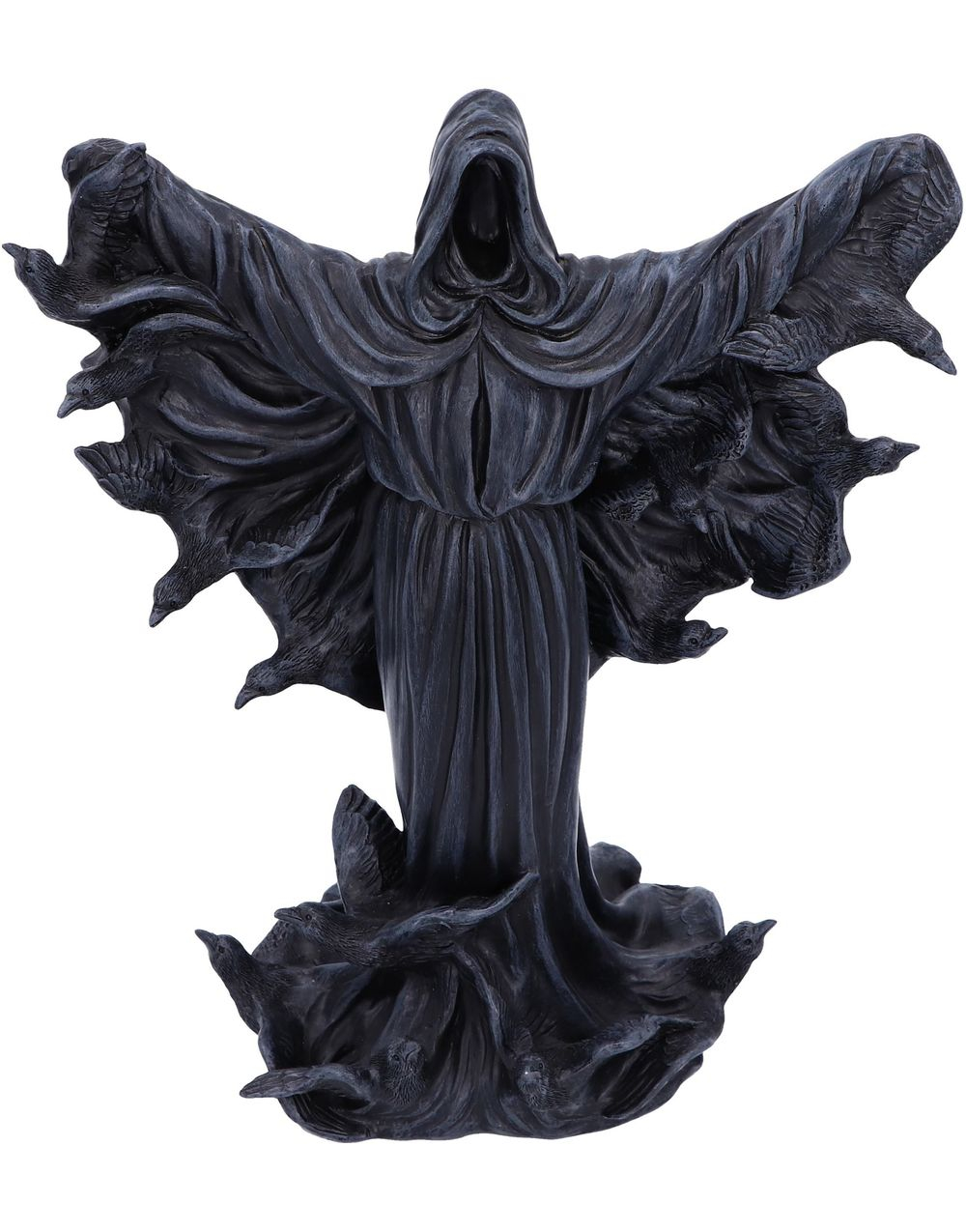 Mørk Reaper med Utstrakte Armer Figur 28 cm