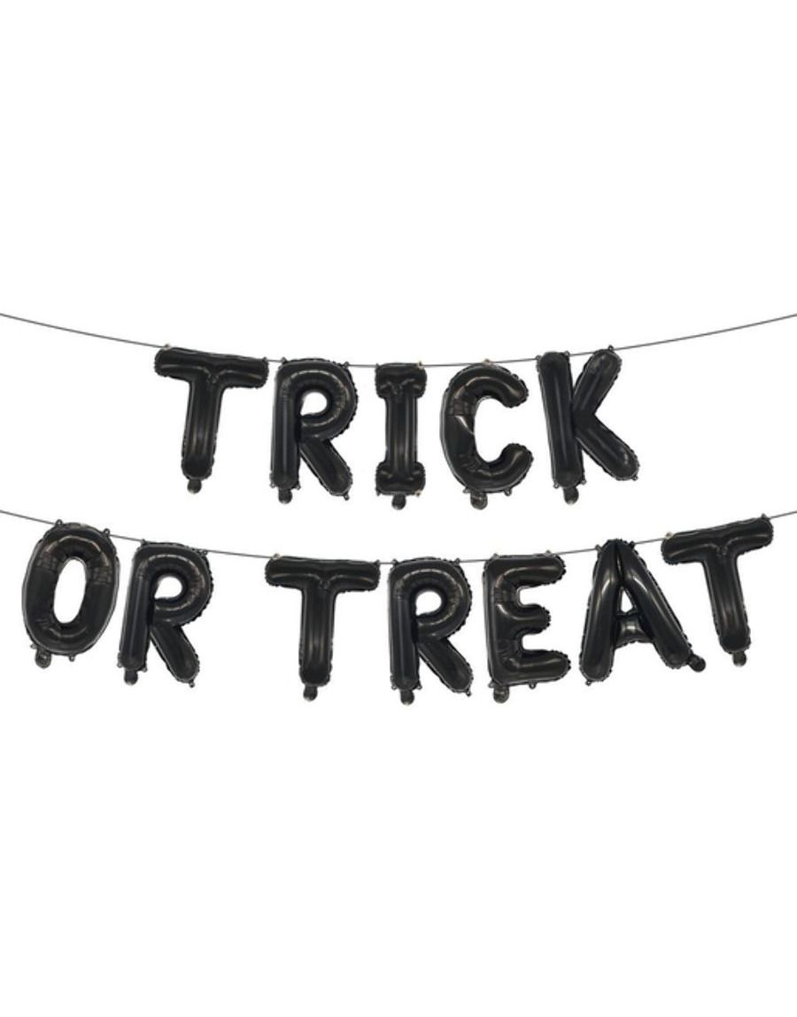 Trick Or Treat Folie Ballong Skrift