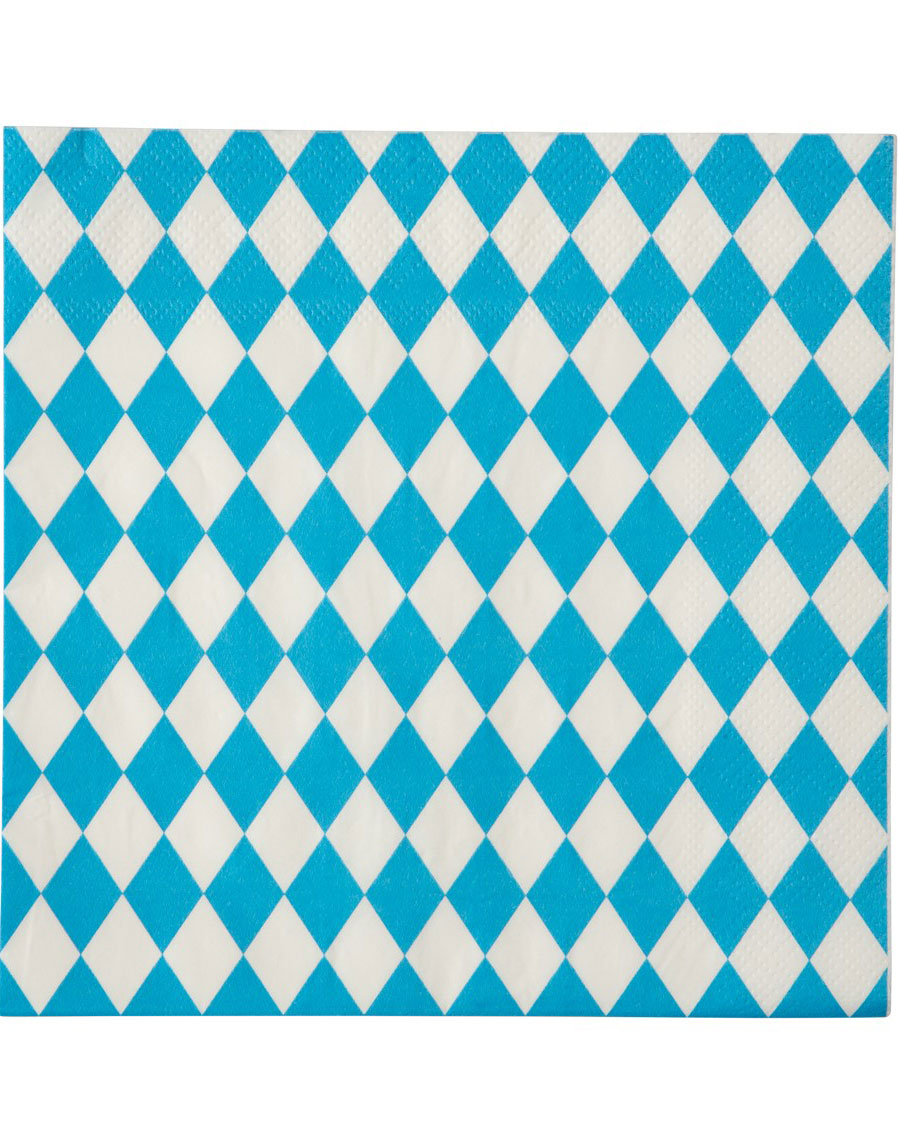 16 stk Okotberfest Servietter 33x33 cm