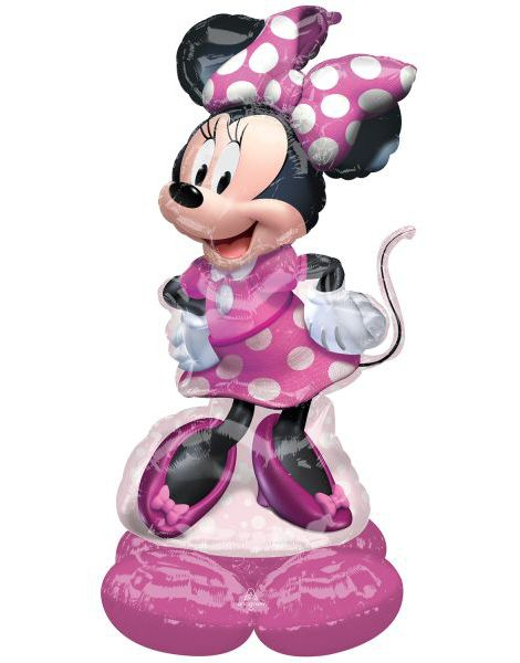 Bilde av Minnie Mouse Stor Airloonz Stående Folieballong 122 Cm