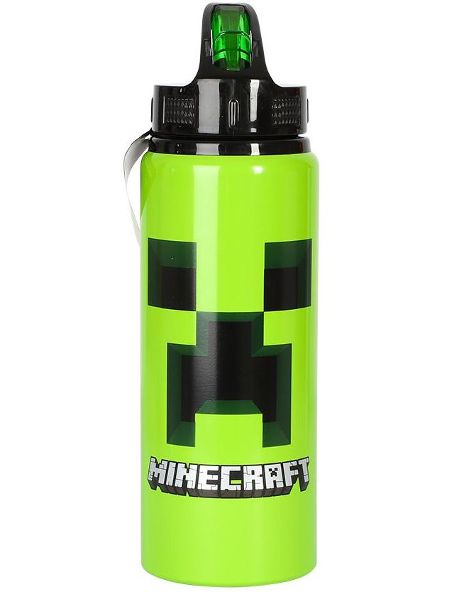 Minecraft Creeper Drikkeflaske i Aluminium 730 ml