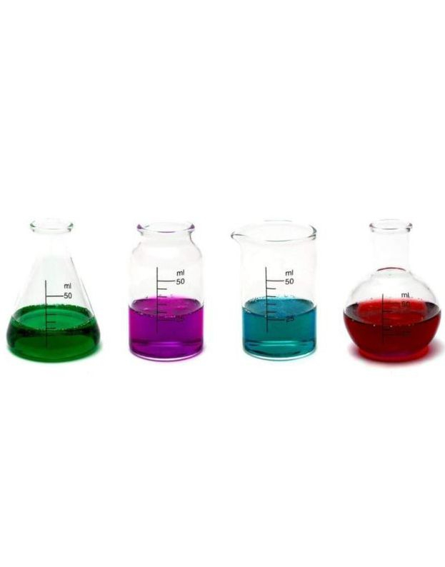 4 stk Shotglass med Kjemisk Tema - Bar Bespoke