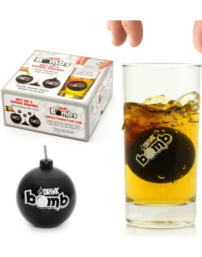 4 stk Drink Bombs Shot for JagerBeer Bomb og andre Beer shoots
