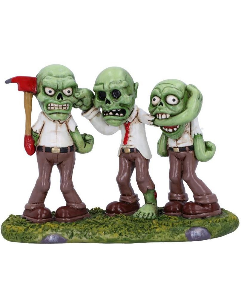 Zombie Figur - Hear No Evil, See No Evil, Speak No Evil 15,5 cm
