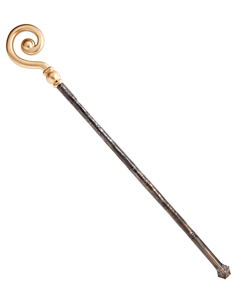 Gullfarget og Brun Bispestav 147 cm