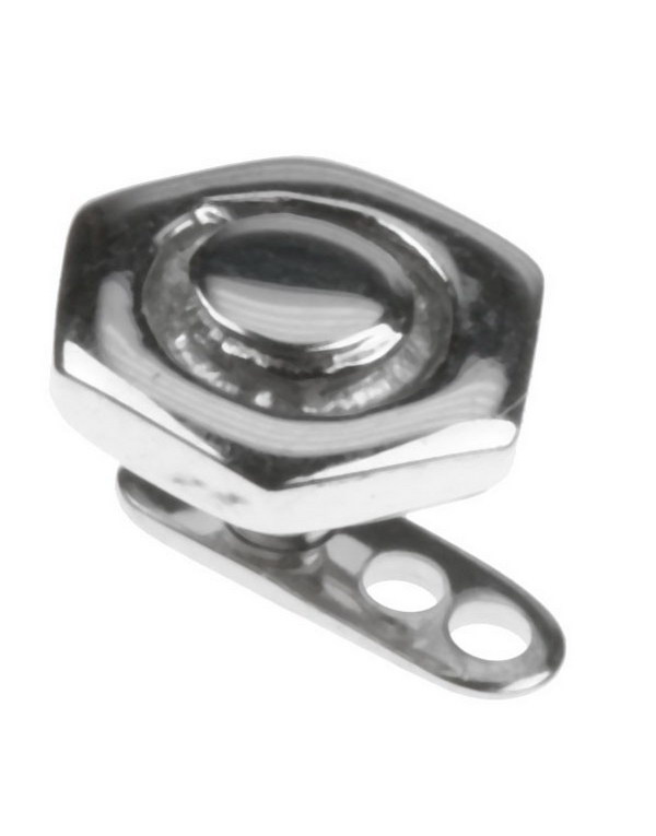 Sekskantet Blank Dermal Anchor - 1,6 x 2,5 mm