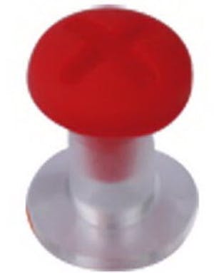 Bolt - Rød Piercing Plugg