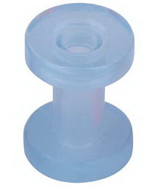 Gjennomsiktig Lys Blå Piercing Tunnel