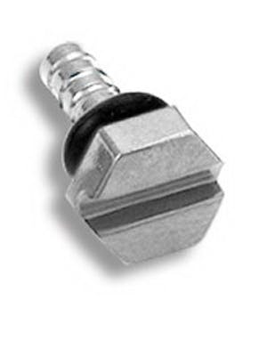 Silver Screw Piercing Plugg