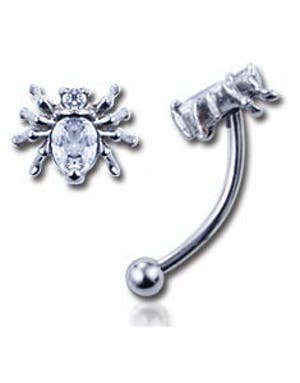 Diamond Spider - 1.2 x 8 mm Øyenbrynspiercing